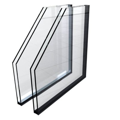 dubbel glas zwarte spouw